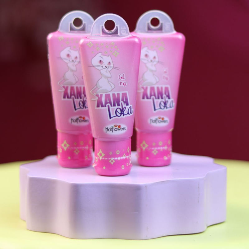 Xana Loka Gel Excitante Feminino - Lubrificante Esquenta Esfria - Imagem 2
